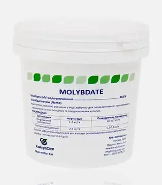 Микроудобрение Anorel Molybdenum (Mo-39%) (Анорел Молибденум), 1 кг