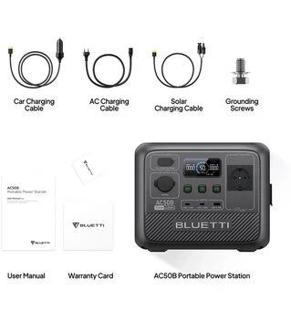 Портативная зарядная станция Bluetti AC50B, 0,7 кВт