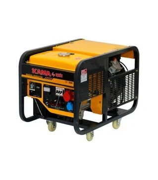 Генератор бензиновый KAMA KGL12000FE3, 11,9 кВА, 9,5 кВт, трехфазный (KGL12000FE3)