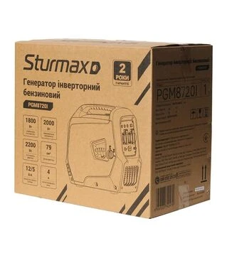 Генератор інверторний бензиновий Sturmax PGM8720I, 1,8 кВт