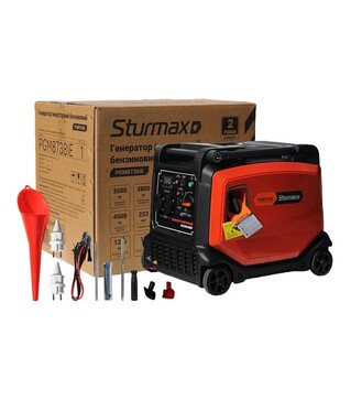 Генератор інверторний бензиновий Sturmax PGM8738IE, 3,5 кВт
