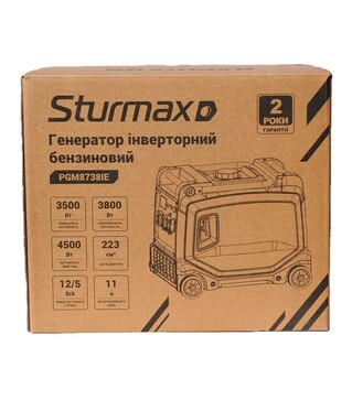 Генератор інверторний бензиновий Sturmax PGM8738IE, 3,5 кВт