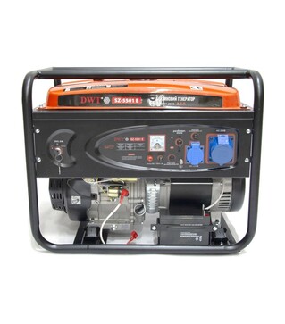 Генератор бензиновый DWT SZ-5501 E, 5 кВт