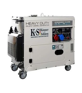 Генератор дизельний K&ouml;nner&amp;S&ouml;hnen KS 8200HDES-1/3 ATSR, одно/трифазний (KS 8200HDES-1/3 ATSR)