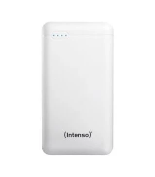 Универсальная мобильная батарея Intenso XS20000, 20000 mAh, USB-Type-C, USB-A, 5 В, 3,1 A, White (7313552)