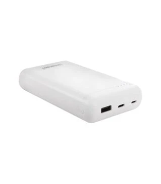 Универсальная мобильная батарея Intenso XS20000, 20000 mAh, USB-Type-C, USB-A, 5 В, 3,1 A, White (7313552)
