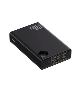 Універсальна мобільна батарея Baseus Adaman Metal Digital Display 24000 mAh, 140W, Black (P10021508113-00) (P10021507112-02)