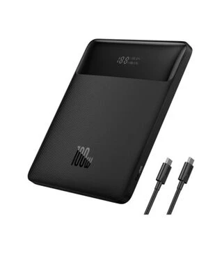 Универсальная мобильная батарея Baseus Blade Digital Display 20000 mAh, PD/100W, Black (PPDGL-01, PPBLD100-S) (PPBL000201/PPBLD100-X)