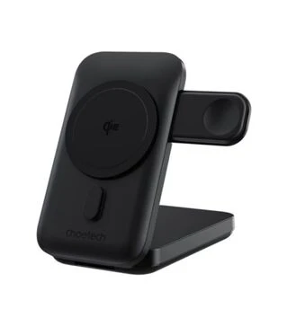 Универсальная мобильная батарея Choetech Magnetic Wireless 10000 mAh, 20W, PD, Qi-2 15W (B750-CCBK)