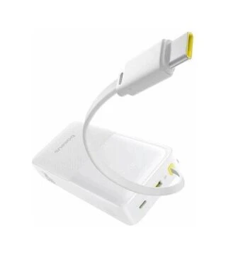 Універсальна мобільна батарея Baseus EnerFill FC51 Bipow2 Pro 20000 mAh, 22,5W, White (E0027700)
