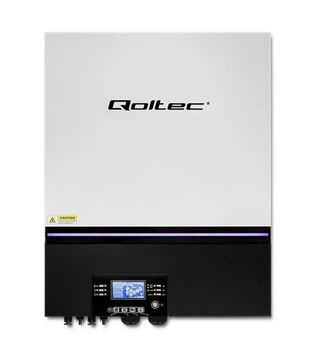 Инвертор гибридный Qoltec QLT-8, 8 кВт, 48 В, 120 A, 1 фаза, 2 MPPT, Parallel (QLT-8-53889)