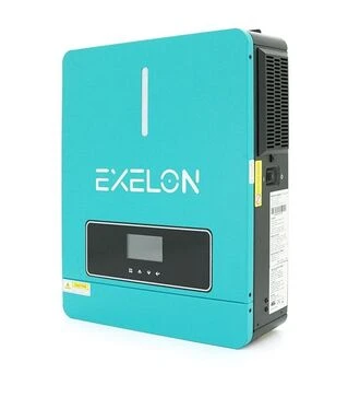 Инвертор гибридный Exelon ECP-6200/48, 6200VA, 6,2 кВт, 48 В, 1 MPPT, 1 фаза (YT-ECP-6200/48)