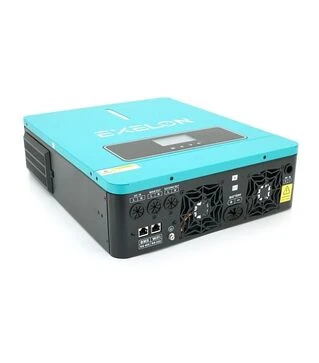 Инвертор гибридный Exelon ECP-6200/48, 6200VA, 6,2 кВт, 48 В, 1 MPPT, 1 фаза (YT-ECP-6200/48)