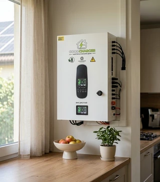 Комплект резервного питания 3в1 GoodCharger Гибридный инвертор + LiFePO₄ аккумулятор + BMS 12,2 кВт