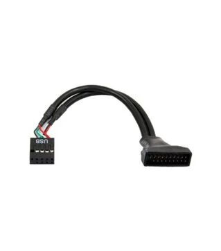 Кабель питания Chieftec USB 2.0, 9PIN &ndash; USB 3.0, 19PIN, 0,1 м (Cable-USB3T2)