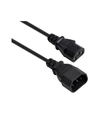 Кабель живлення Vinga C13 &mdash; C14, 1,8 м, 0,75 мм&sup2;, copper (VYPCC13141875CU)