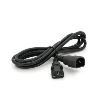Кабель живлення Voltronic C13 &mdash; C14, 1,8 м, 0,75 мм&sup2; OEM (PC-IEC C13-C14 CCA18)