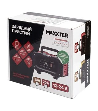 Зарядний пристрій для АКБ Maxxter 12&ndash;24В, 10А (MX-CHR-1224V10P)