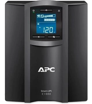 Источник бесперебойного питания APC Smart-UPS C 1000VA/600W, LCD, USB, SmartConnect, 8xC13 (SMC1000IC)