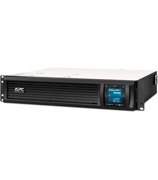 Источник бесперебойного питания APC Smart-UPS C 1000VA/600W, RM 2U, LCD, USB, SmartConnect, 4xC13 (SMC1000I-2UC)
