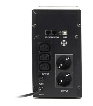 Источник бесперебойного питания EnerGenie 2000VA/1200W LCD, USB (EG-UPS-035)