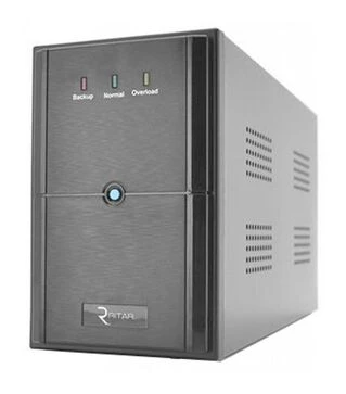 Джерело безперебійного живлення Ritar E-RTM1000, 1000VA/600W, LCD, ELF-L (E-RTM1000L)
