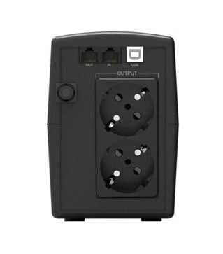Источник бесперебойного питания PowerWalker VI 1000 STL, 1000VA/600W, LCD, USB (10121074)