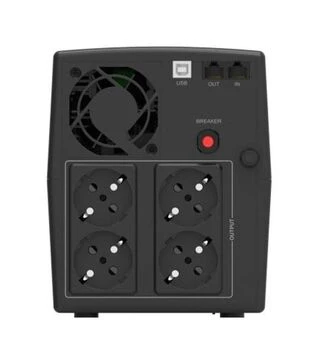 Источник бесперебойного питания PowerWalker VI 1500 STL, 1500VA/900W, LCD, USB (10121076)