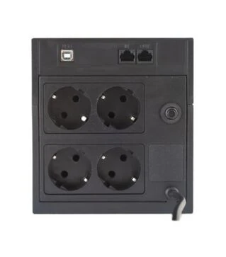 Джерело безперебійного живлення Powercom RPT-1500AP LCD SCHUKO, 1500VA/900W (RPT-1500AP LCD SCHUKO)