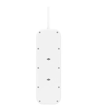 Сетевой удлинитель-фильтр Belkin 3х1,5 мм&sup2;, 8 розеток, USB-A/C 18 Вт, белый, 2 м (SRB003VF2M-V2)