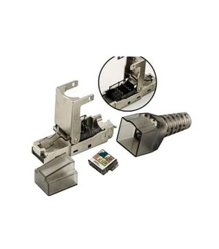 Конектор Kingda RJ-45, Cat.6A, STP, 8P8C, безінструментальний (KD-KJ6A-17S)