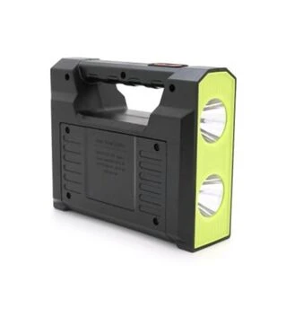 Фонарь переносной GD-C7, Solar charging, 3W, 1+1 режим, черный (GD-C7)