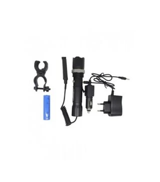 Фонарь подствольный Watton WT-040, 3 режима, Zoom, черный (WT-040)