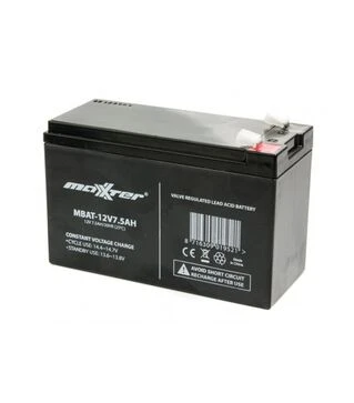 Акумуляторна батарея Maxxter AGM, 12 В, 7,5 А*год (MBAT-12V7.5AH)