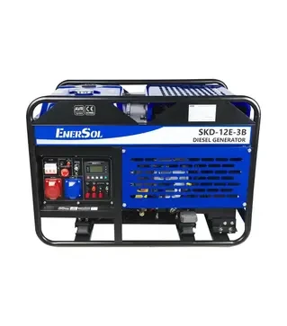 Генератор дизельный EnerSol SKD-12E-3, 9,6 кВт
