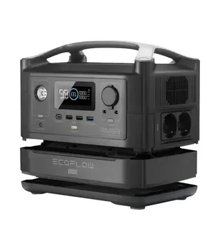 Батарея для зарядних станцій EcoFlow RIVER Extra Battery, 0,6 кВт
