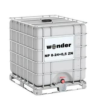 Добриво фосфорне Wonder Soil NP 8-24+0,5 Zn (Вондер Соіл), 1 000 л (Wonder)