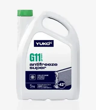 Антифриз Yuko-40 Super G11 зеленый, 5 кг