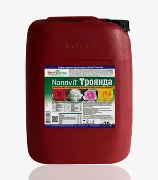 Стимулятор роста Нановит Роза, 20 л (Агровит)