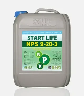 Добриво комплексне Start life NРS 9-20-3 (Старт Лайф), 20 л (Life Biochem)