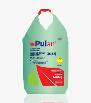 Добриво азотне Аміачна селітра N 34,4%, 600 кг (Pulan)
