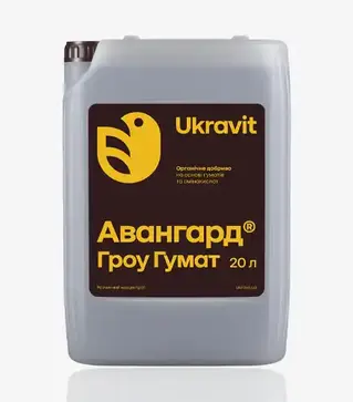 Биоудобрение Авангард Гроу Гумат, 20 л (Ukravit Science Park)