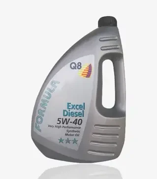 Моторна олива Q8 Formula Excel Diesel 5W-40, 4 л