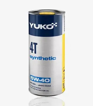 Моторное масло Yuko Synthetic 4Т 5W-40, 1 л