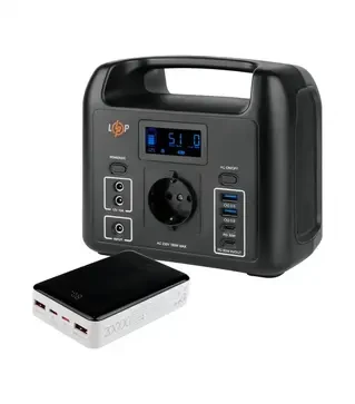 Зарядна станція LogicPower CHARGER 160 204Wh + Power Bank LP PQ18, 0,2 кВт