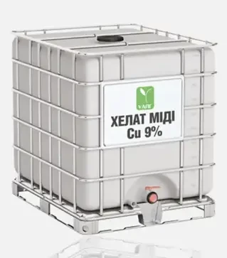 Микроудобрение Хелат Миди (Е-Cu 9%), 1000 л (УАПГ)
