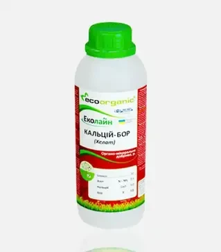 Микроудобрение Эколайн Кальций-Бор (хелаты), 1 л (Ecoorganic)
