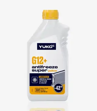 Антифриз Yuko -40 Super G12+ желтый, 1 кг