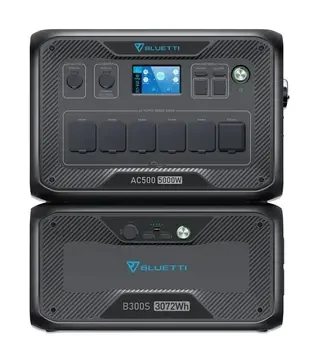 Комплект зарядных станций Bluetti AC300 + battery module B300, 2,4 кВт