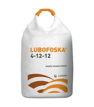 Удобрение комплексное Lubofoska NPK(S) 4%-N, 12%-P2O5, 12%-K2O, 20%-CaO, 29%-SO3 (Любофоска), 500 кг (L